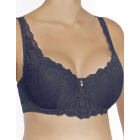 Бюстгальтер балконет тюльпан Nikol Djumon 165 11 темно-синий, Цвет: темно-синий, Размеры: 70D