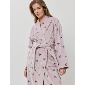 Халат длинный Aruelle ROSA, Цвет: светло-розовый, Размеры: M