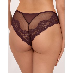 Трусы бразилиана Ava SOLENE 2233 brazilian chocolate brown, Цвет: шоколад, Размеры: 2XL