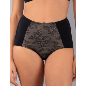 Трусы слипы высокие Verde Veronica DR39 nero, Цвет: nero (черный), Размеры: XL