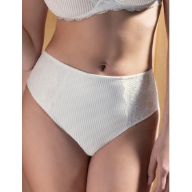 Трусы слипы завышенные Verde Veronica AR35 milk, Цвет: milk (молоко), Размеры: S
