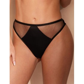 Трусики стринги Kinga LOU 932/2-S черный, Цвет: черный, Размеры: S