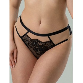 Трусики бразилиана Subtille EVELYN BLACK brazilian panties, Цвет: черный, Размеры: M