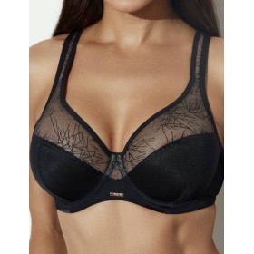 Бюстгальтер с широкими бретелями Ava AVIAN 2301 M black, Цвет: черный, Размеры: 100D