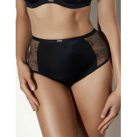 Трусы бразилиана высокие Ava AVIAN 2301 brazilian black, Цвет: черный, Размеры: XL