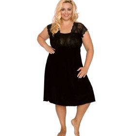 Сорочка Akcent 504 черный, Цвет: черный, Размеры: L