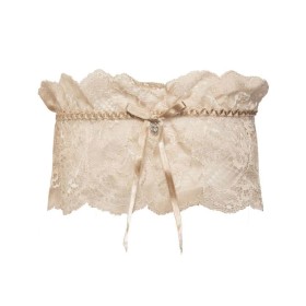 Кружевная подвязка Sielei PURE LOVE 1980 cipria, Цвет: cipria (телесный), Размеры: UN