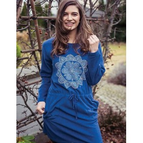 Платье/Туника Key LHD 008 18/19, Цвет: темно-синий, Размеры: S