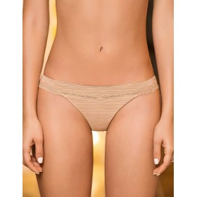 Трусы стринги Amelie FORTUNA 8009-1 золотой new, Цвет: золотой, Размеры: XXS