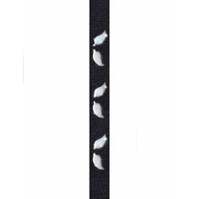 Бретельки тканевые с украшением Julimex RB-315 10мм, Цвет: черный, Размеры: UN