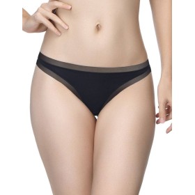 Трусы бразилиана Mioocchi ADELE 7630 nero, Цвет: nero (черный), Размеры: 2XL