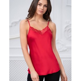 Топ атласный Mia-Amore MILAN 8327 красный, Цвет: красный, Размеры: XS