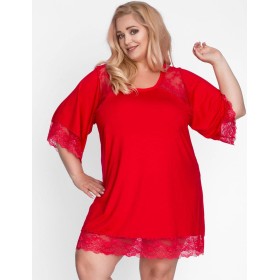 Сорочка Akcent 515 красный, Цвет: красный, Размеры: XL