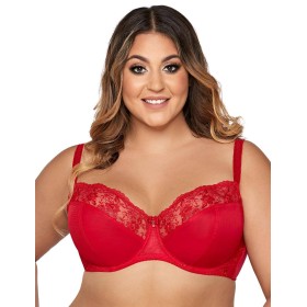 Бюстгальтер мягкий Ava FRENCH KISS 1851 M, Цвет: красный, Размеры: 65F