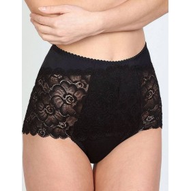 Трусы макси с кружевом Orhideja 207-146 черный, Цвет: черный, Размеры: 4XL