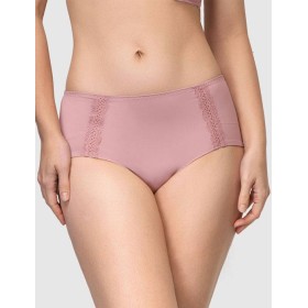 Трусы слипы миди Amelie PLEAT 8042-2 пыльная роза, Цвет: пыльная роза, Размеры: S