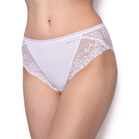 Трусы слипы миди Janira MILANO CHARM COTTON 1031689 blanco, Цвет: blanco (белый), Размеры: M