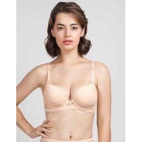 Бюстгальтер балконет Mioocchi MELISSA 7561 cipria, Цвет: cipria (пудровый), Размеры: 75D