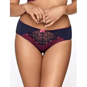 Трусы бразилиана Ava PINK RIVER 1754 braz, Цвет: темно-синий, Размеры: S