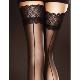 Чулки со швом Fiore 4005/O CELIA 30 den черный, Цвет: черный, Размеры: 2