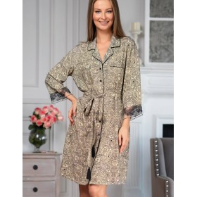 Халат-кимоно Mia-Amore DOMINICA 1263, Цвет: бежевый, Размеры: S/M