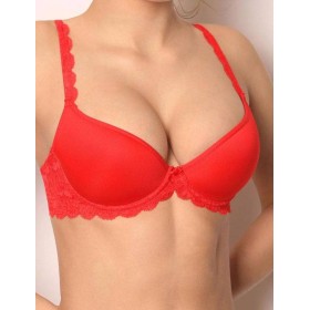 Бюстгальтер спейсер Orhideja 181-894 красный, Цвет: красный, Размеры: 75E