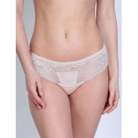 Кружевные трусы бразилиана Orhideja 299-437 серебристый пион, Цвет: серебристый пион, Размеры: XS