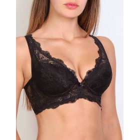 Бюстгальтер бралетт с чашкой спейсер Orhideja 803-345 черный, Цвет: черный, Размеры: 70D