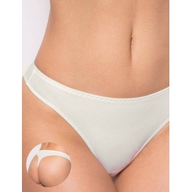 Трусы стринги гладкие Orhideja 232-000 молоко, Цвет: молоко, Размеры: L