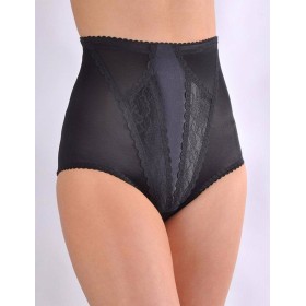 Высокие трусы с утяжкой Orhideja 261-000 черный, Цвет: черный, Размеры: L