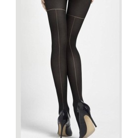 Колготки Marilyn INTENSE J13 40 den чёрный/беж, Цвет: чёрный/беж, Размеры: 1/2