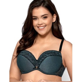 Бюстгальтер балконет Nipplex AGNES U, Цвет: зеленый, Размеры: 70D