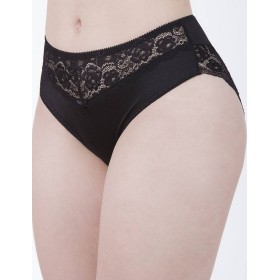 Трусы слипы миди Albina L CHARM 211 черный, Цвет: черный, Размеры: M