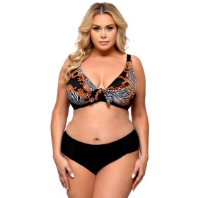 Раздельный купальник с мягкой чашкой Lorin L3085/1 BIG, Цвет: черный, Размеры: 75D