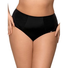 Трусы купальные высокие с мерцающими вставками Ava SF126/4 черный, Цвет: черный, Размеры: S