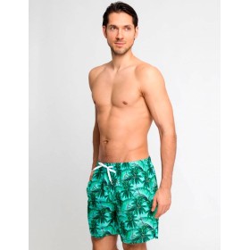 Пляжные мужские шорты LEYEROO MARK 001, Цвет: зеленый, Размеры: M
