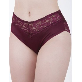 Трусы слипы Simona M 035/30 бордовый, Цвет: бордо, Размеры: M