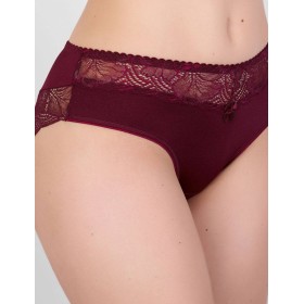 Трусы слипы Simona M 035/24 бордовый, Цвет: бордо, Размеры: M