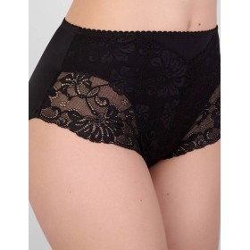 Высокие трусы слипы Elli 420 черный, Цвет: черный, Размеры: XL