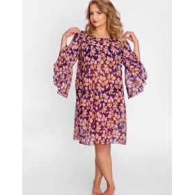 Туника пляжная Akcent 1, Цвет: мульти, Размеры: S/M