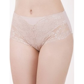 Высокие трусы слипы Elli 420 серебристый пион, Цвет: серебристый пион, Размеры: L