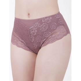Высокие трусы слипы Elli 420 кофейно-розовый, Цвет: кофейно-розовый, Размеры: L