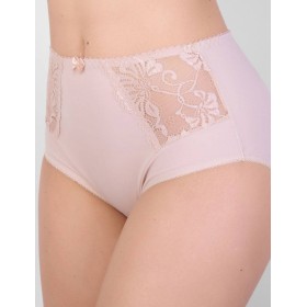 Высокие трусы слипы Elli 621 серебристый пион, Цвет: серебристый пион, Размеры: XL