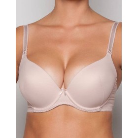 Бюстгальтер балконет с пуш-ап гелем Albina L SILUET 1768 серебристый пион, Цвет: серебристый пион, Размеры: 70B