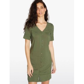 Легкое платье на пуговицах Ysabel Mora 85784, Цвет: хаки, Размеры: M