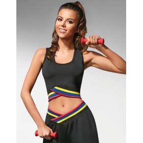 Спортивный топ Bas Bleu CHAMP TOP 30 200 den, Цвет: черный, Размеры: S