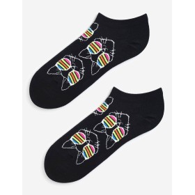 Укороченные носки Marilyn FOOTIES RAINBOW CAT, Цвет: черный, Размеры: 36/40