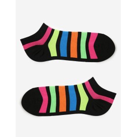 Укороченные полосатые носки Marilyn FOOTIES RAINBOW, Цвет: мульти, Размеры: 41/45