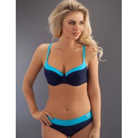 Купальник пуш-ап Verano ALEXA navyblue-blue, Цвет: темно-синий, Размеры: M