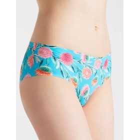 Бесшовные трусы слипы Julimex SPIKES, Цвет: голубой, Размеры: S